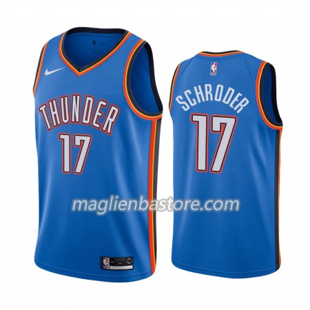 Maglia NBA Oklahoma City Thunder Dennis Schroder 17 Nike 2019-20 Icon Edition Swingman - Uomo
